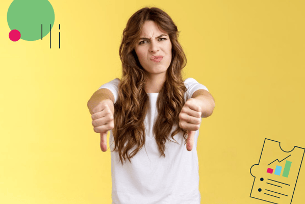 Woman unhappy about lead quality